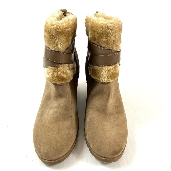 Marc Fisher Trevis Wedge Boots - Size 10 - Picture 3 of 10